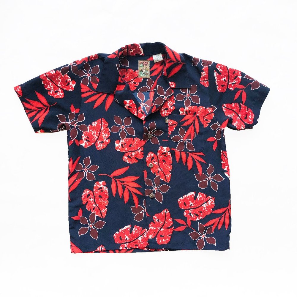 90's Vintage Kids Hawaiian Shirt
